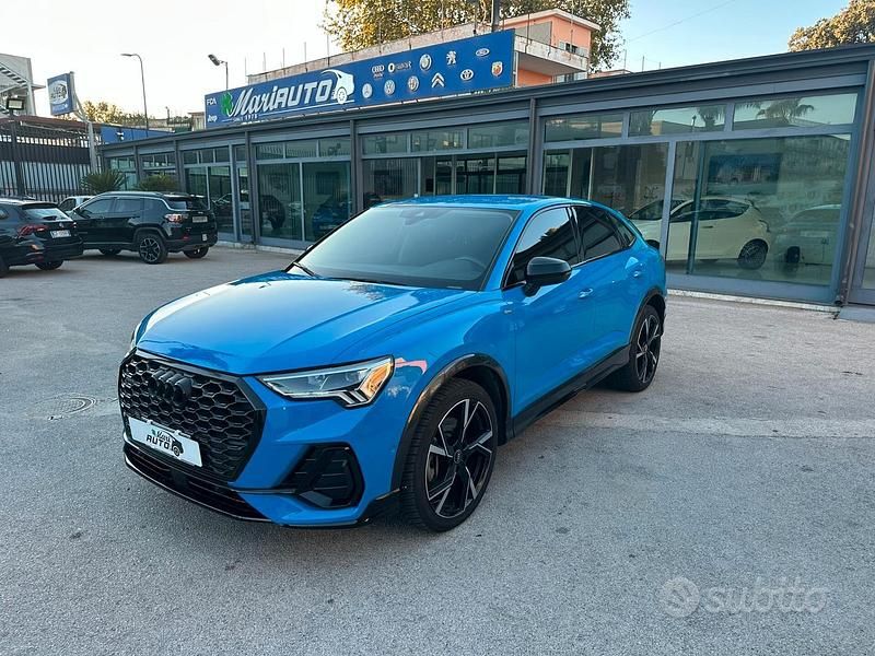 Usata Audi Q3 S-Line 200 CV (147 kW) 2021 Blu SUV