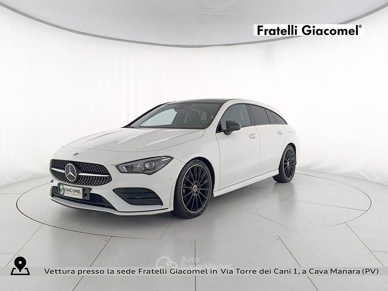 Usata Mercedes CLA200 Shooting Brake Edition 150 CV (110 kW) 2022 Bianco Station wagon
