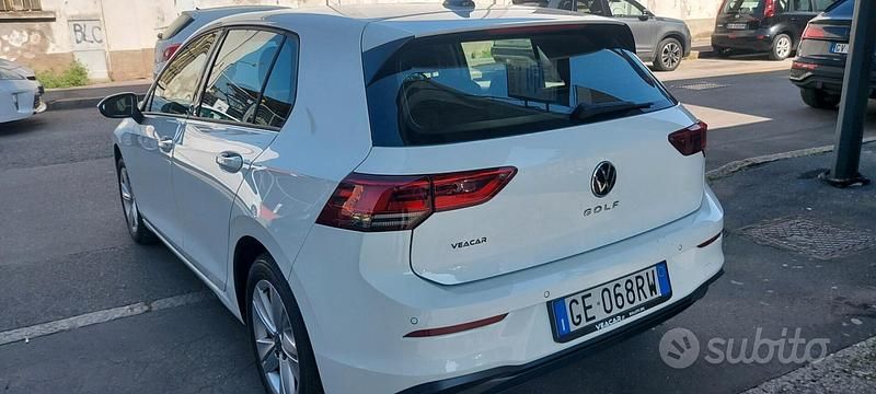 Usata VW Golf VII 2021 Bianco Utilitaria