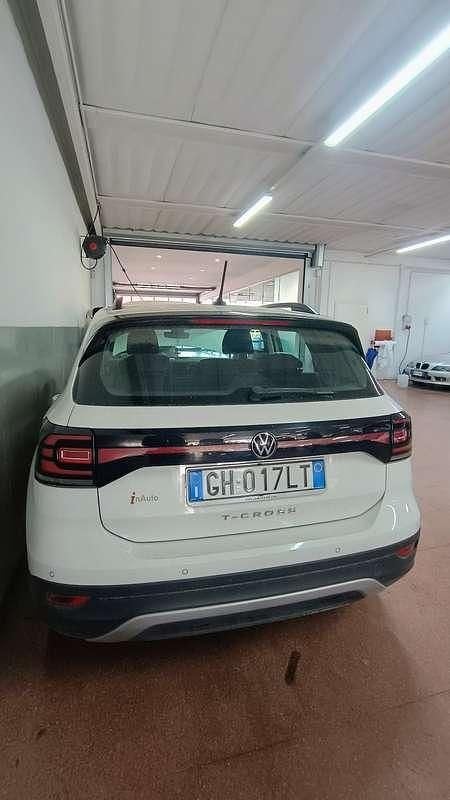 Bianco Usata 2022 VW T-Cross Sportline SUV | 12.500 € (Super prezzo) - Immagine 1/4
