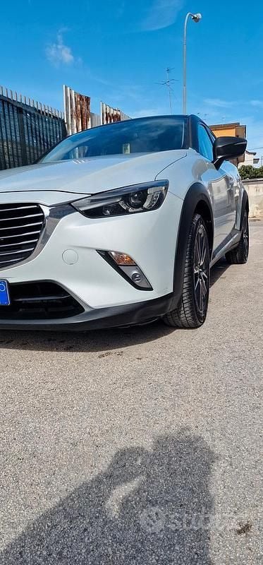 Usata Mazda CX-3 Evolve 105 CV (77 kW) 2016 Bianco SUV