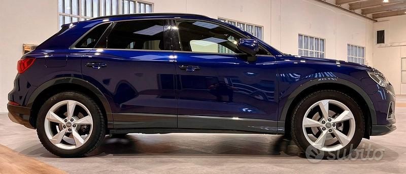 Usata Audi Q3 150 CV (110 kW) 2021 Blu SUV