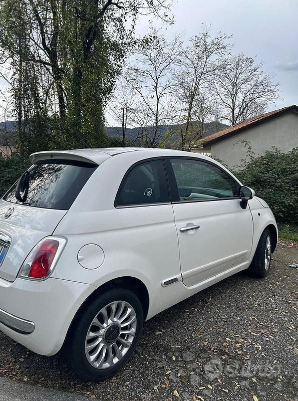 Usata Fiat 500 Sport 75 CV (55 kW) 2009 Bianco Cabrio