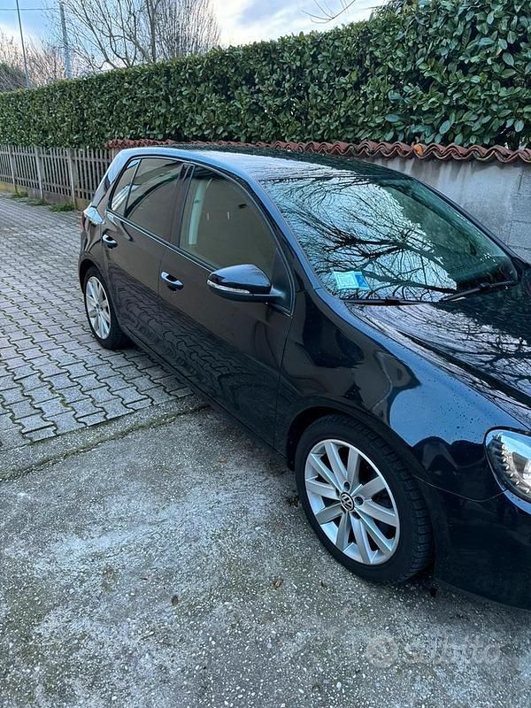 Usata VW Golf VII Highline 140 CV (102 kW) 2012 Nero Berlina