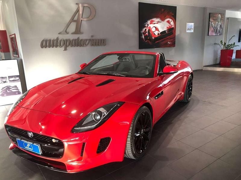 Usata Jaguar F-Type S 381 CV (280 kW) 2013 Rosso Cabrio