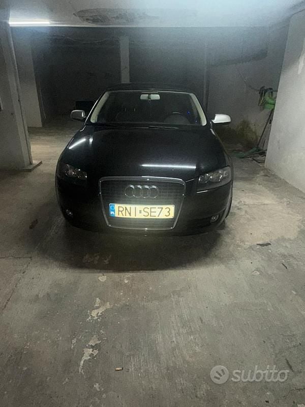 Usata Audi A3 Ambiente 140 CV (102 kW) 2006 Nero Utilitaria