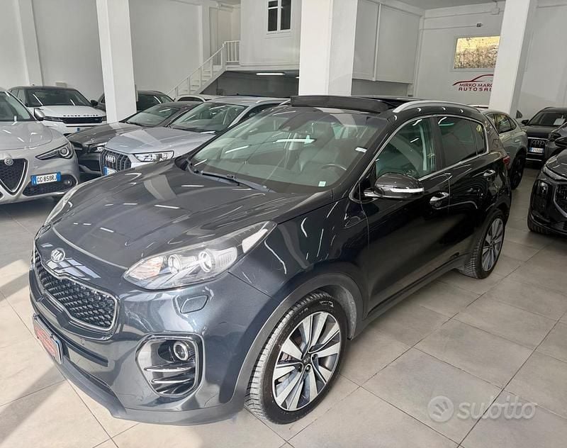 Usata Kia Sportage GT-Line 141 CV (103 kW) 2018 Nero SUV