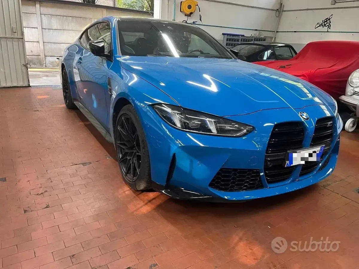 Usata BMW M4 Competition Edition 530 CV (389 kW) 2026 Blu Coupé