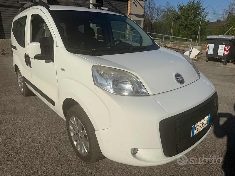 Usata Fiat Qubo Dynamic 77 CV (56 kW) 2015 Bianco Monovolume