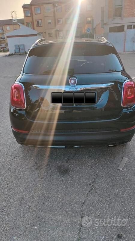 Usata Fiat 500X 120 CV (88 kW) 2017 Nero SUV
