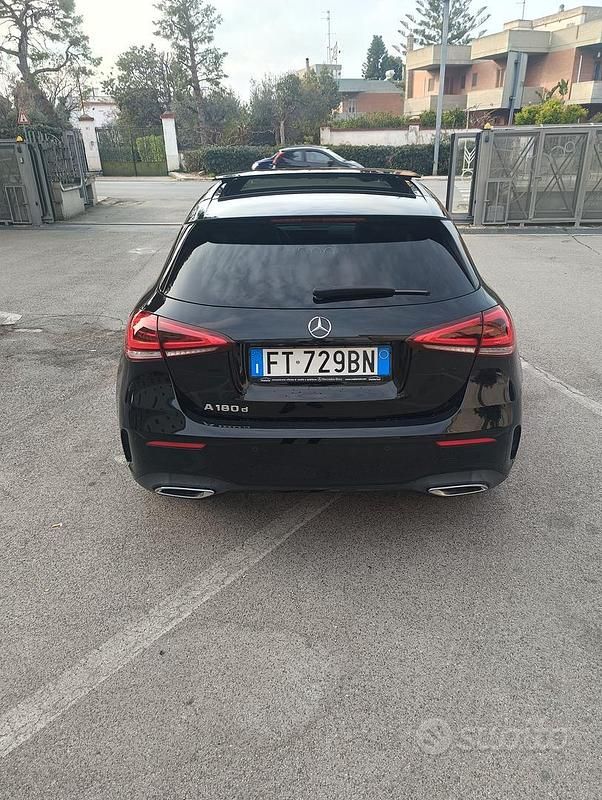 Usata Mercedes A180 2019 Nero Berlina