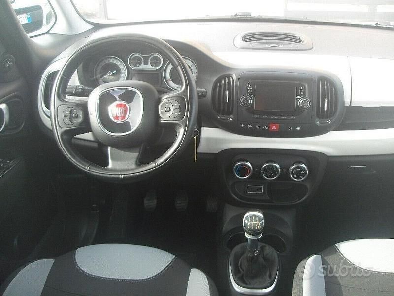 Usata Fiat 500L Pop Star 95 CV (69 kW) 2015 Bianco Monovolume