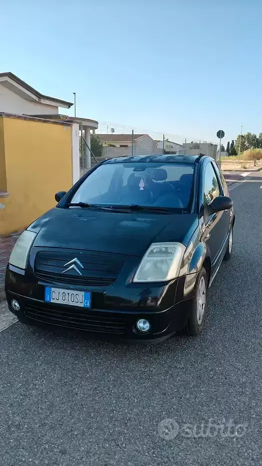 Usata Citroën C2 68 CV (50 kW) 2004 Nero Utilitaria