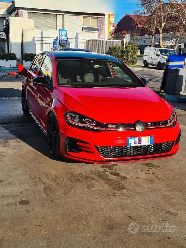 Usata VW Golf VII GTI 245 CV (180 kW) 2017 Rosso Berlina