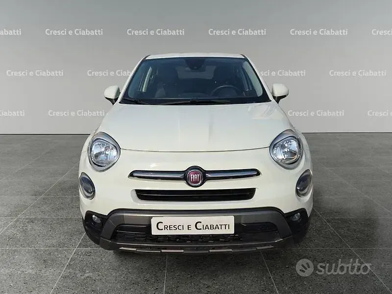 Usata Fiat 500X Cross 95 CV (69 kW) 2019 Bianco SUV