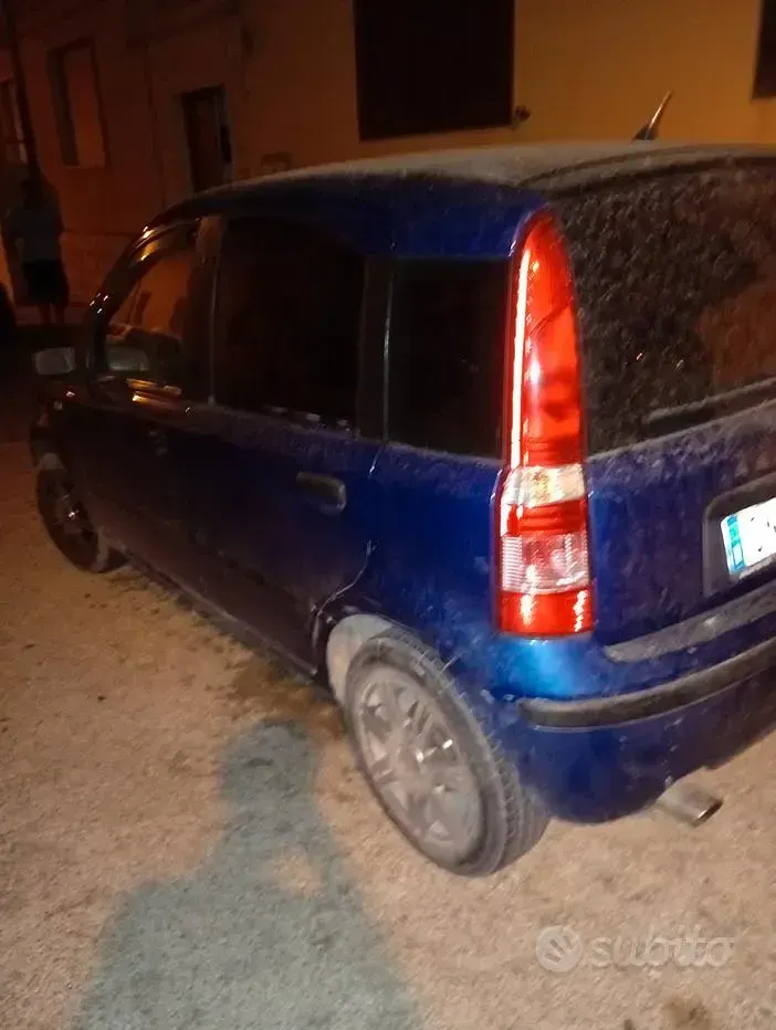 Usata Fiat Panda 2005 Bluazzurro Utilitaria