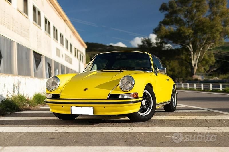 Usata Porsche 911 1970 Giallo Cabrio