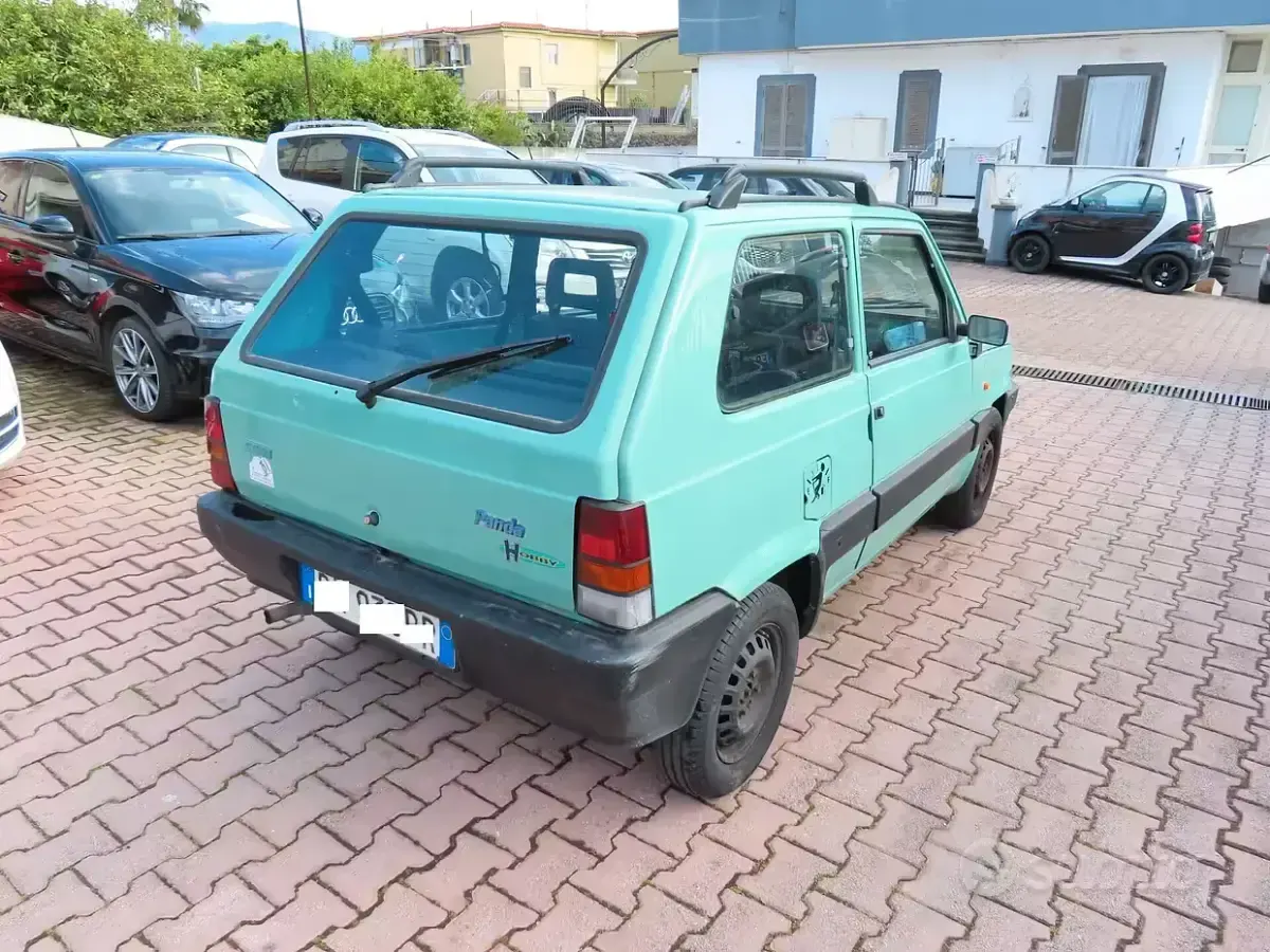 Usata Fiat Panda 54 CV (39 kW) 2001 Verde Berlina