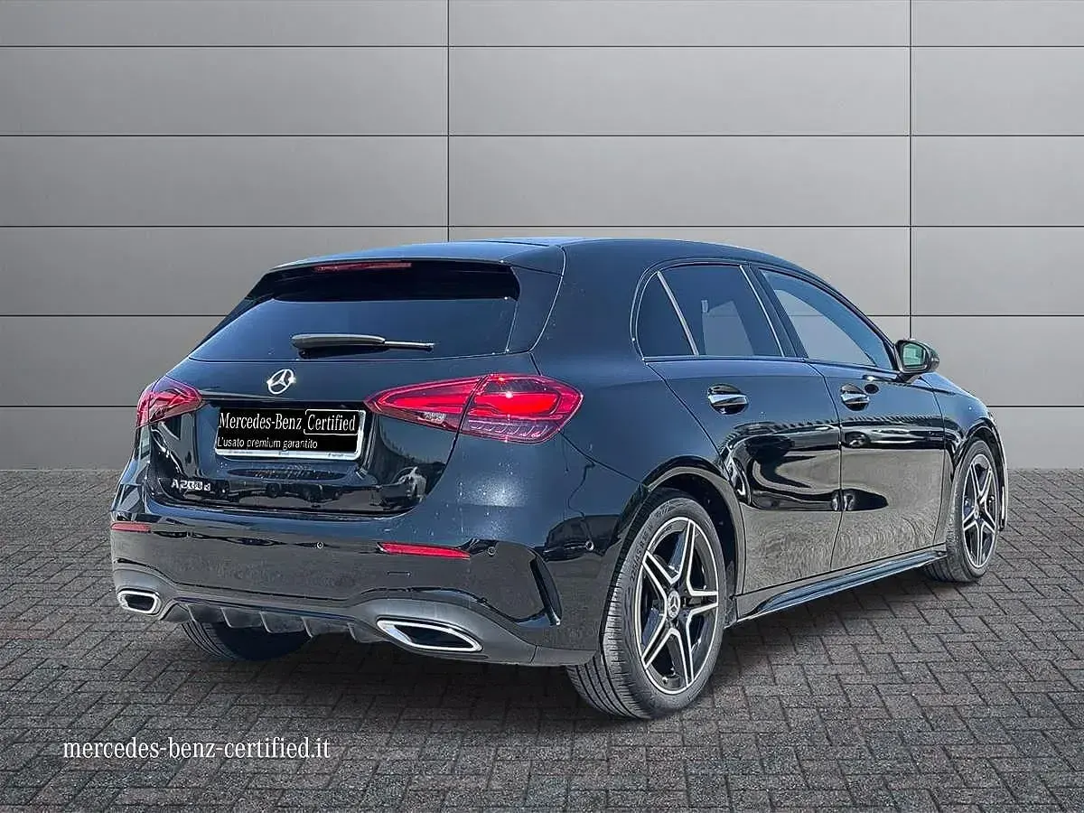 Usata Mercedes A200 Advanced Plus 150 CV (110 kW) 2023 Nero metallizzato Berlina