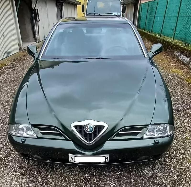 Usata Alfa Romeo 166 190 CV (139 kW) 1998 Verde Berlina