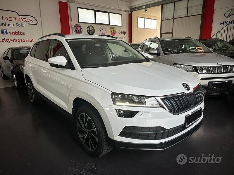 Second-hand Skoda Karoq SportLine 116 CP (85 kW) 2022 Alb SUV