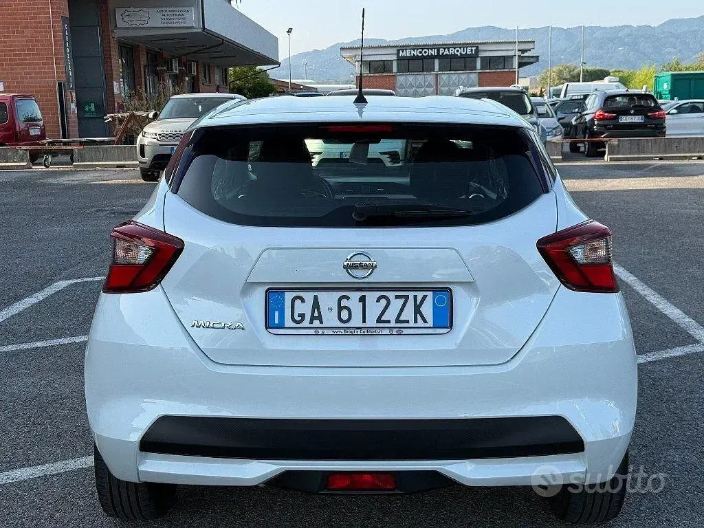 Usata Nissan Micra N-Connecta 101 CV (74 kW) 2020 Bianco Utilitaria