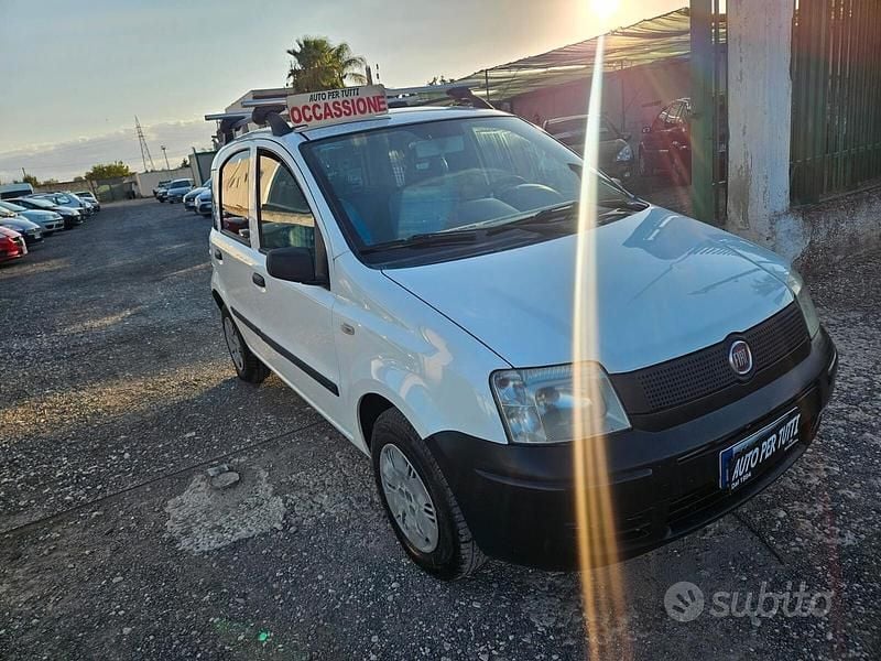 Begagnad Fiat Panda 75 HK (55 kW) 2008 Vit Halvkombi