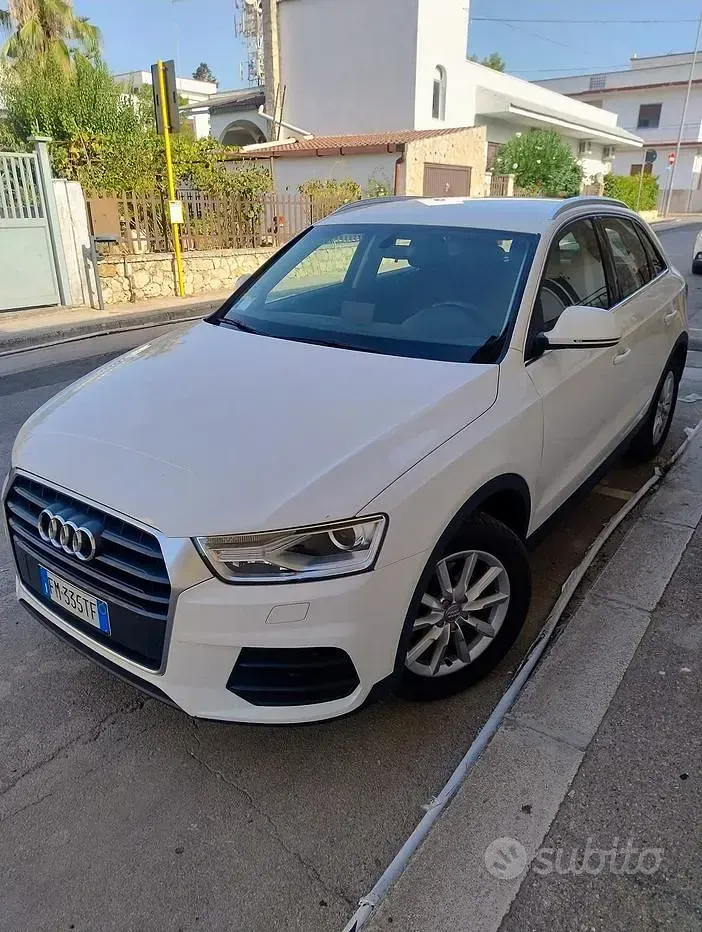 Usata Audi Q3 120 CV (88 kW) 2018 Bianco SUV