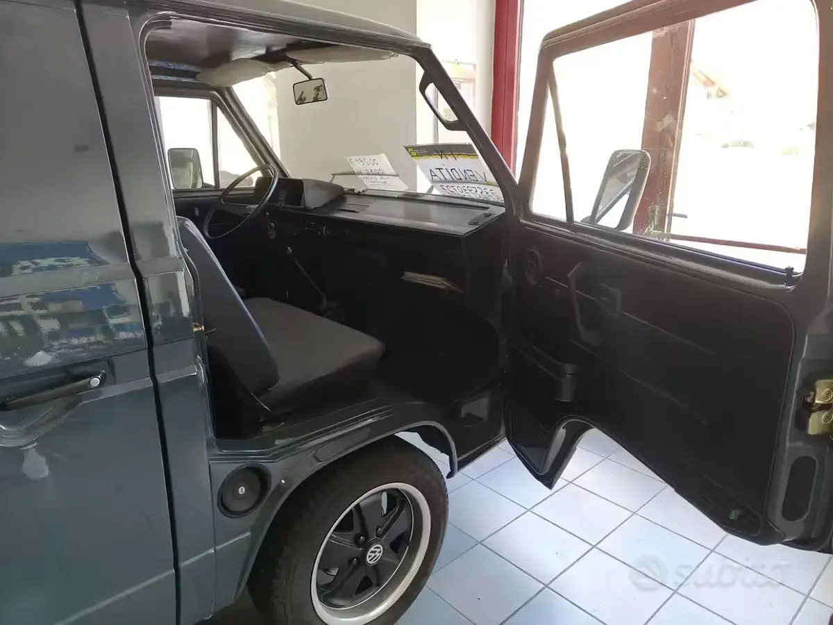 Usata VW T3 1989 Blu Furgone