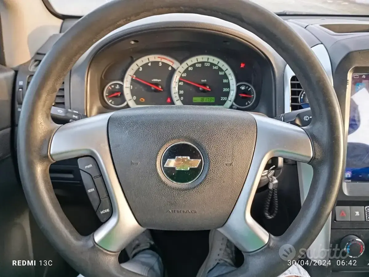 Usata Chevrolet Captiva 150 CV (110 kW) 2006 Blu SUV
