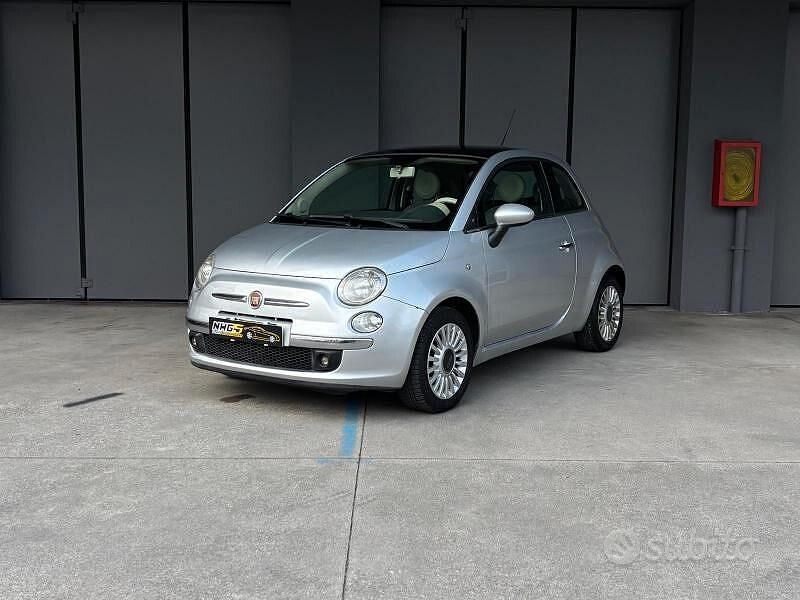Usata Fiat 500 Lounge 75 CV (55 kW) 2007 Grigio Utilitaria