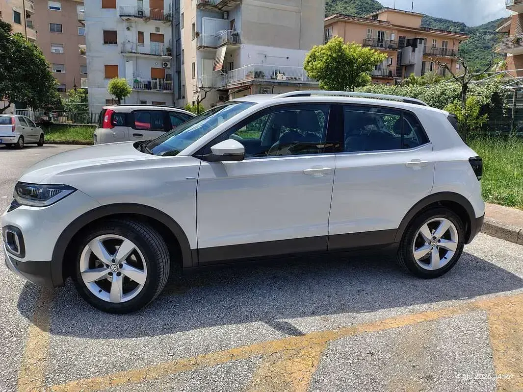 Usata VW T-Cross Advance 116 CV (85 kW) 2020 Bianco SUV