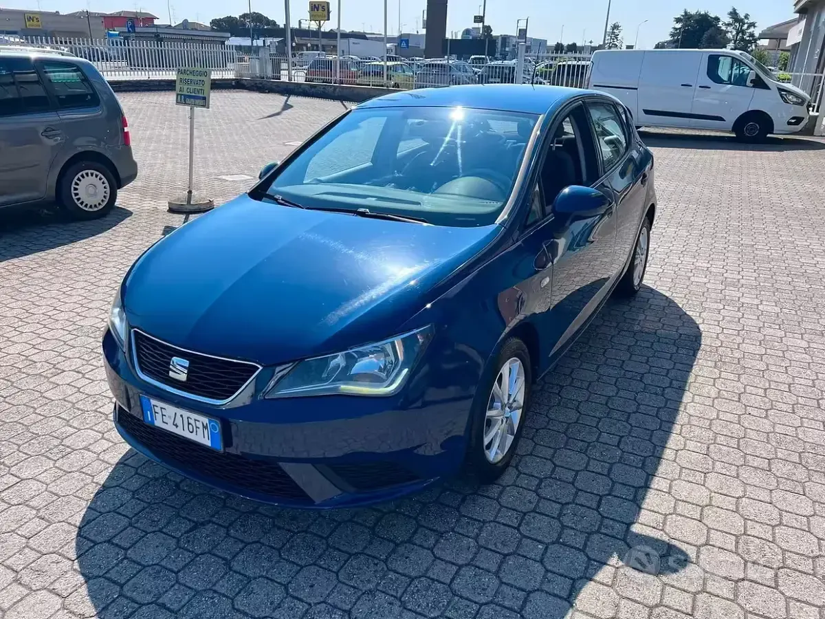 Usata Seat Ibiza Style 75 CV (55 kW) 2016 Blu Berlina