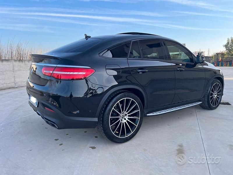 Usata Mercedes GLE350 Premium Plus 258 CV (189 kW) 2018 Nero Coupé