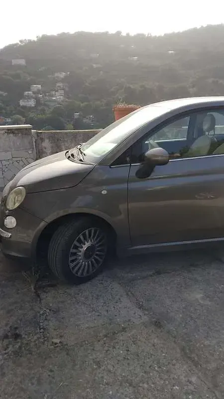 Usata Fiat 500 75 CV (55 kW) 2010 Grigio Utilitaria