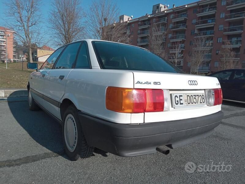 Usata Audi 80 87 CV (63 kW) 1990 Bianco Berlina