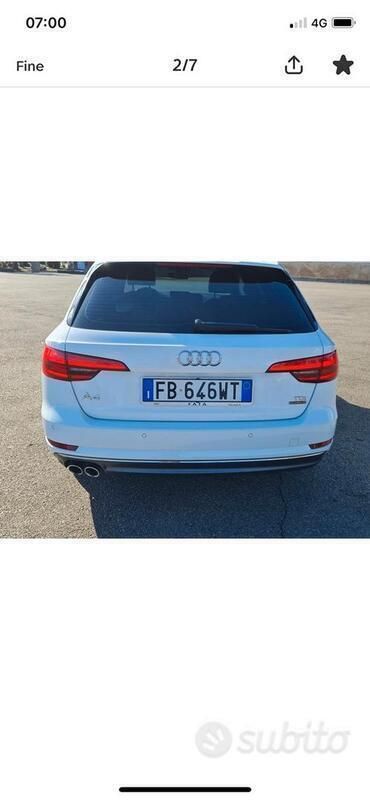 Usata Audi A4 S-Line 190 CV (139 kW) 2015 Bianco Station wagon