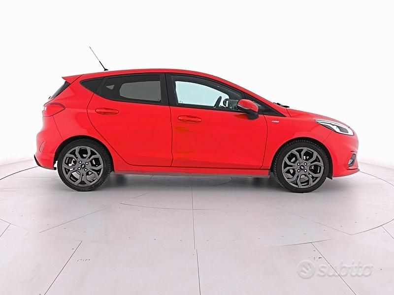 Usata Ford Fiesta ST-Line 86 CV (63 kW) 2019 Rosso Utilitaria