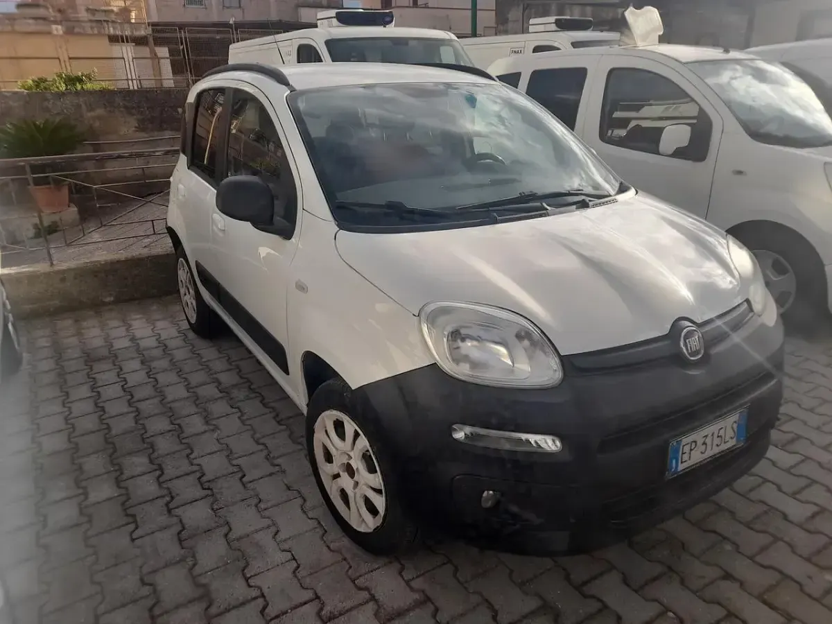 Usata Fiat Panda Easy 75 CV (55 kW) 2013 Bianco Utilitaria