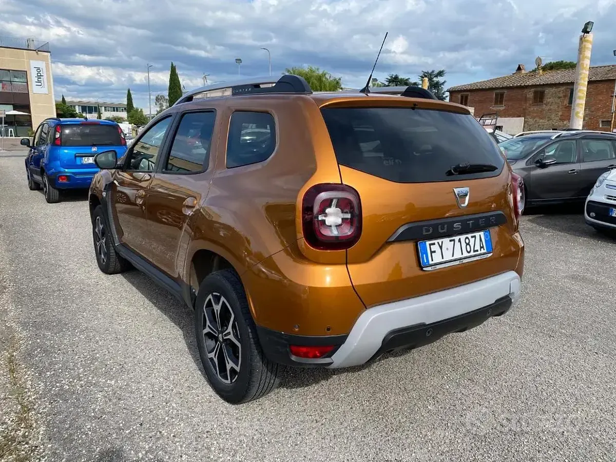 Usata Dacia Duster 114 CV (83 kW) 2020 Arancione SUV