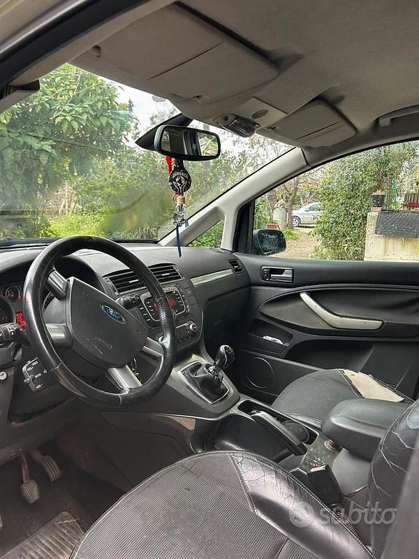 Usata Ford C-MAX Titanium 136 CV (100 kW) 2008 Grigio Monovolume