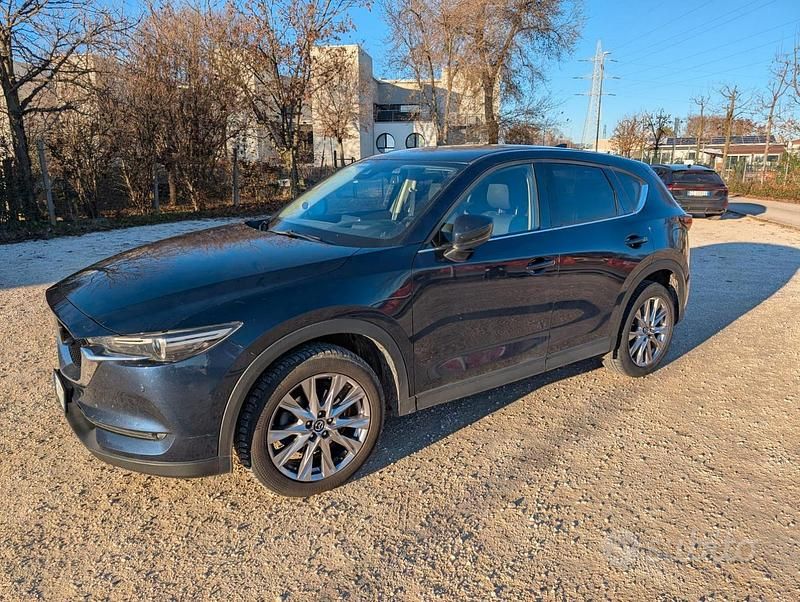 Usata Mazda CX-5 Exceed 150 CV (110 kW) 2019 Blu/azzurro SUV