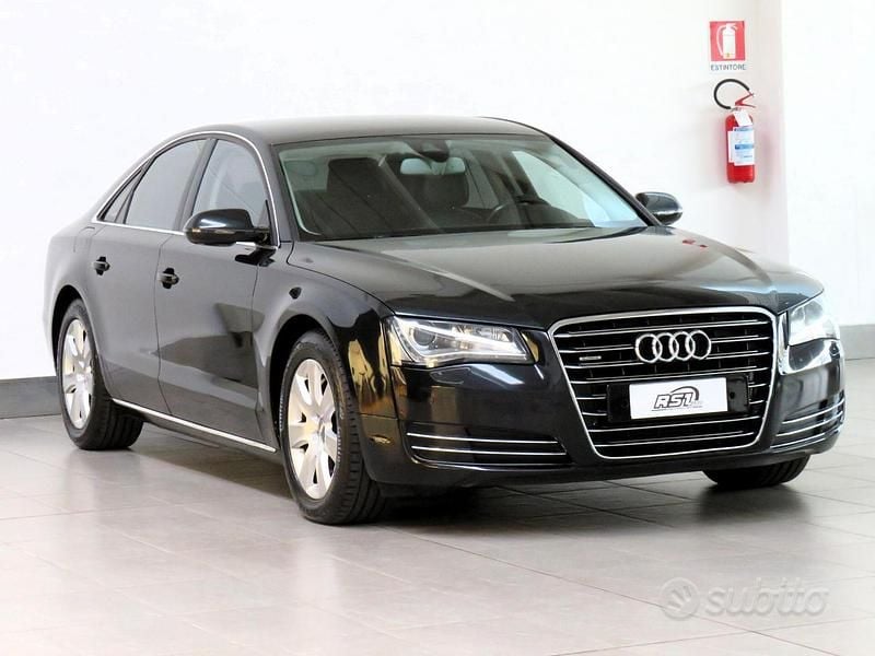 Usata Audi A8 Comfort 250 CV (183 kW) 2013 Nero Berlina