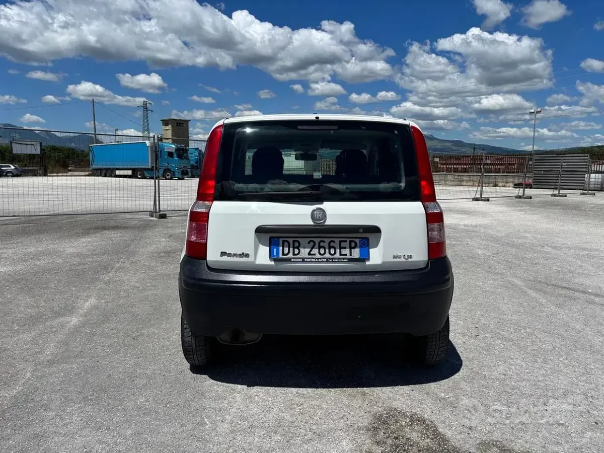 Usata Fiat Panda Dynamic 69 CV (50 kW) 2006 Bianco Utilitaria