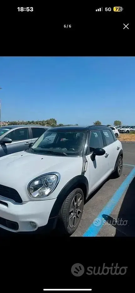 Usata Mini Countryman 143 CV (105 kW) 2012 Bianco SUV