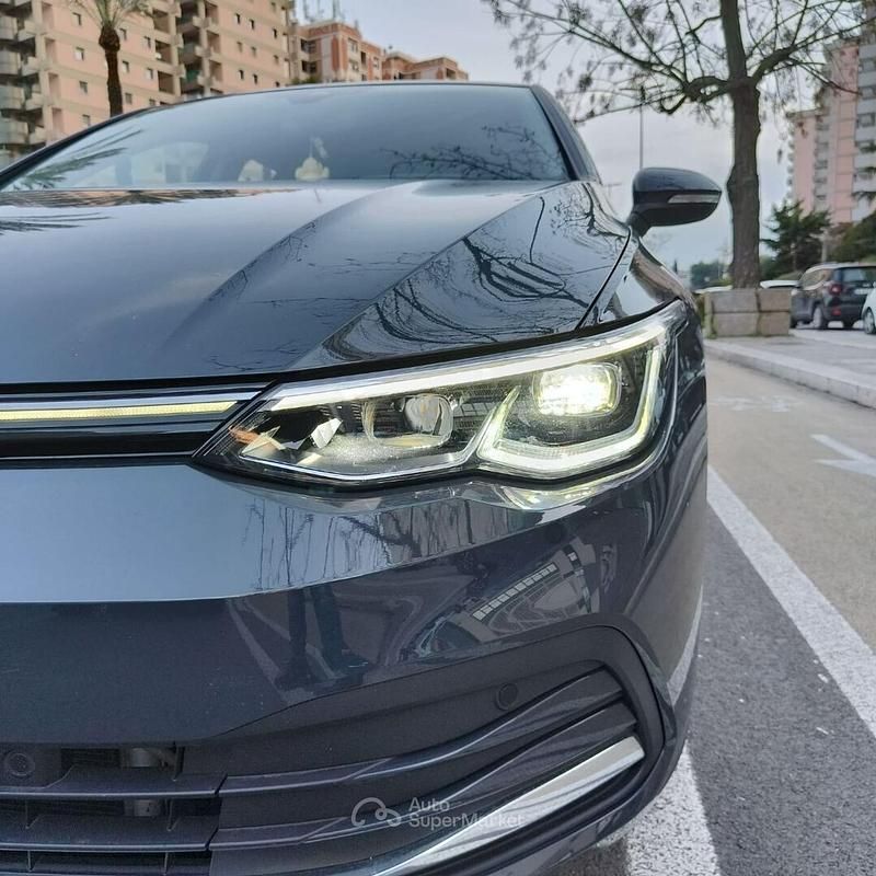 Usata VW Golf VIII Style 150 CV (110 kW) 2021 Grigio Berlina