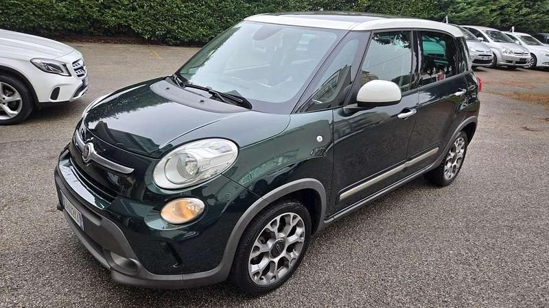 Usata Fiat 500L 105 CV (77 kW) 2015 Verde Monovolume