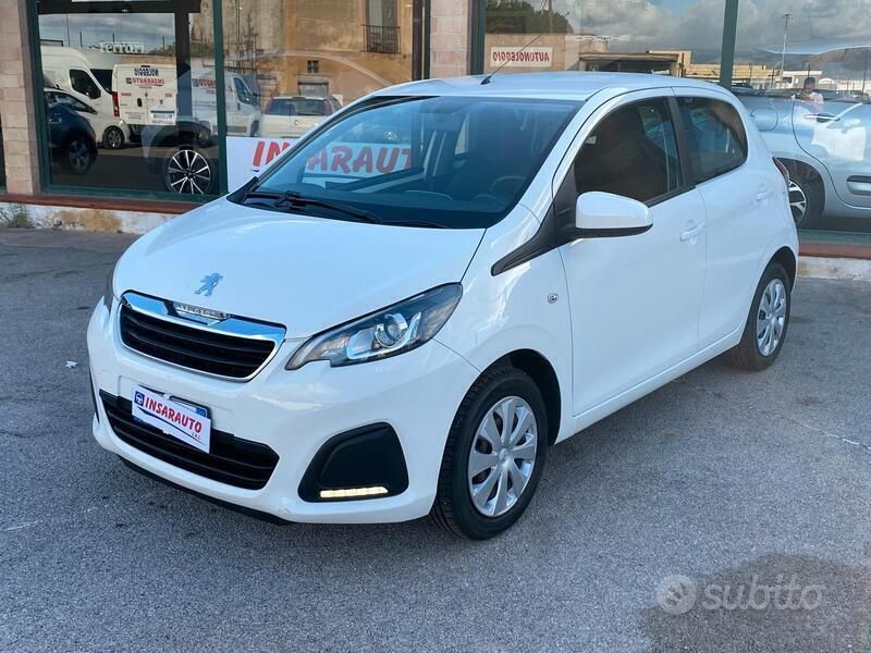 Begagnad Peugeot 108 Active 69 HK (50 kW) 2015 Vit Halvkombi