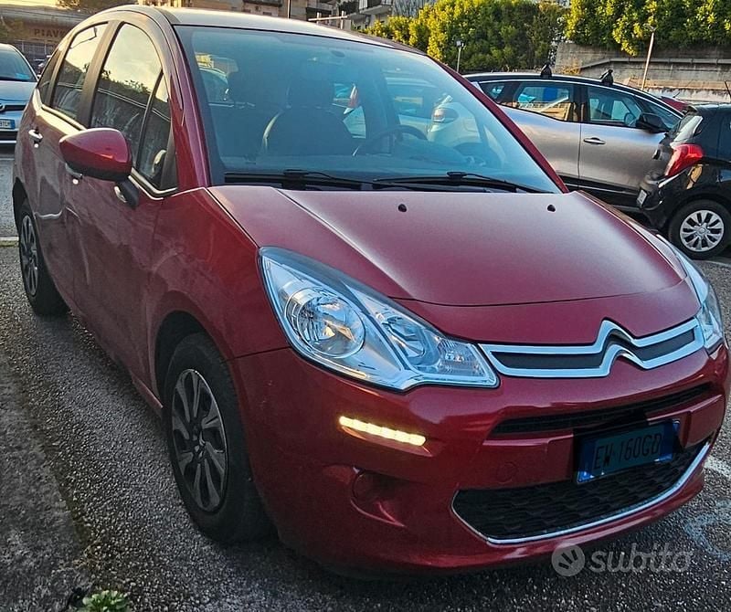 Usata Citroën C3 82 CV (60 kW) 2014 Rosso Berlina