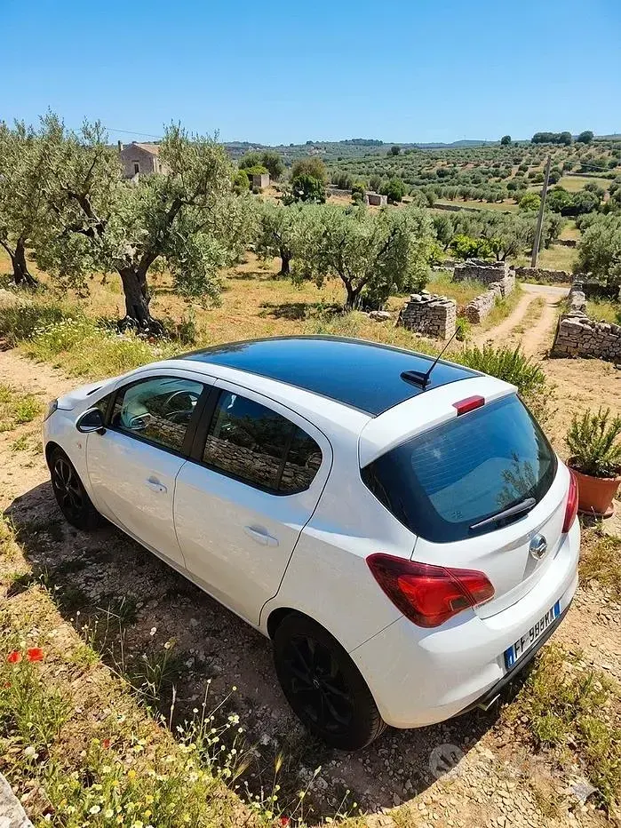 Usata Opel Corsa Edition 75 CV (55 kW) 2018 Bianco Utilitaria